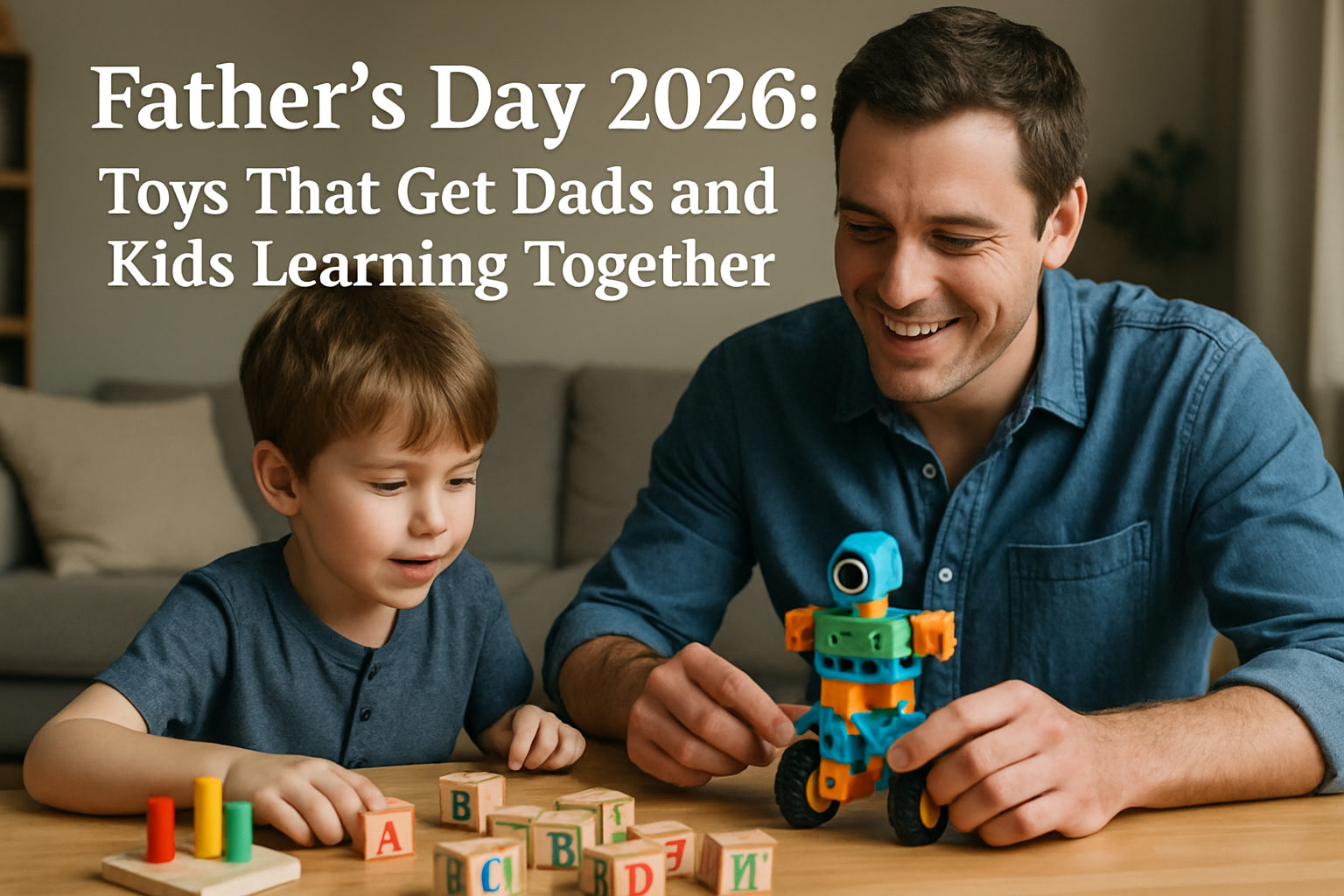 Father's Day 2026: Toys That Get Dads and Kids Learning Together