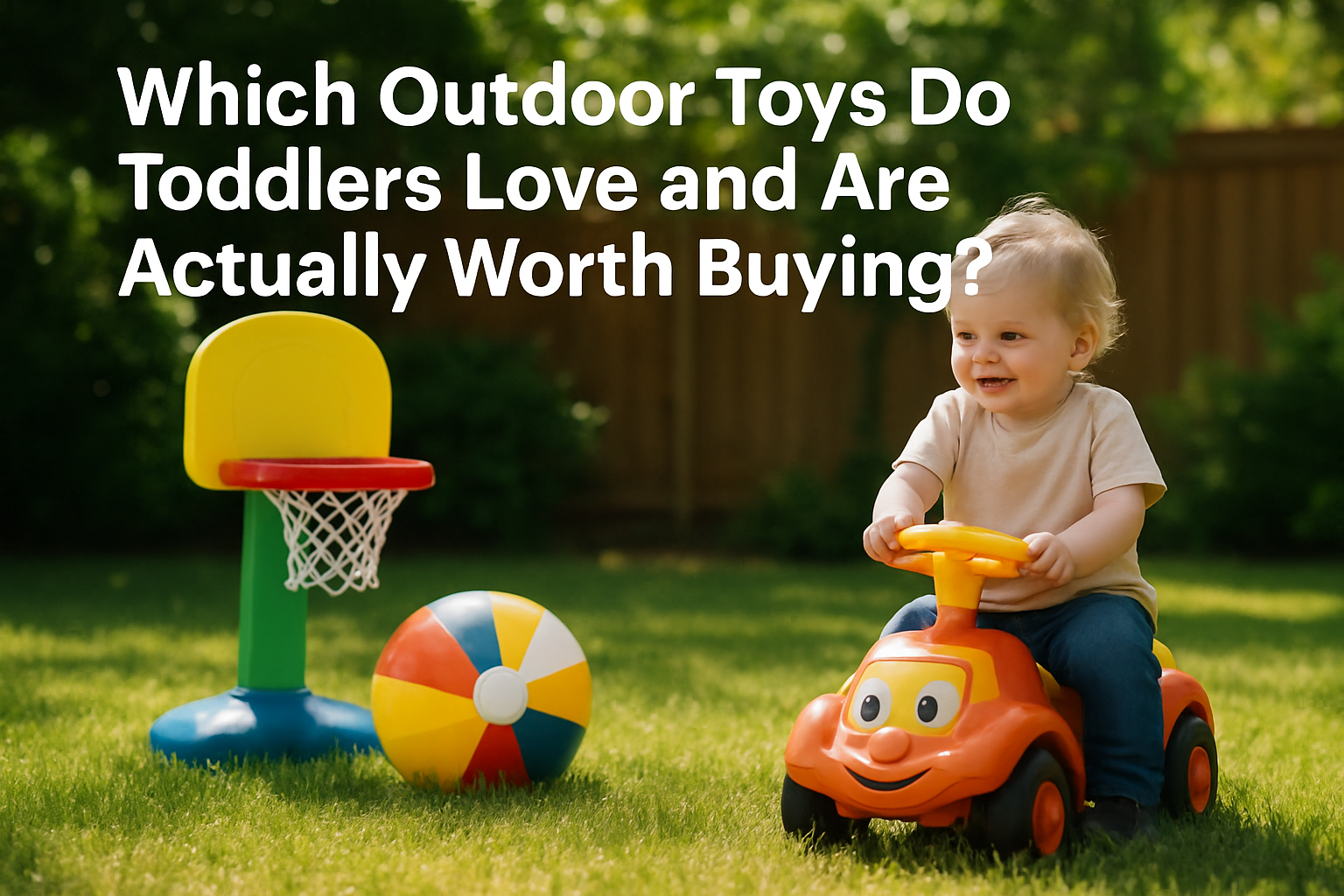Which Outdoor Toys Do Toddlers Love and Are Actually Worth Buying?