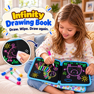 MagicWipe Reusable Mess-Free Drawing Book