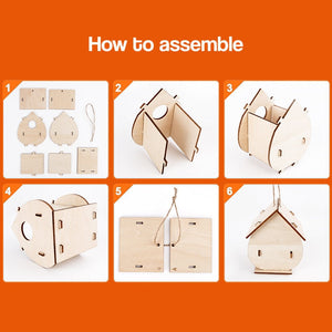 DIY Bird House (1+1 FREE)