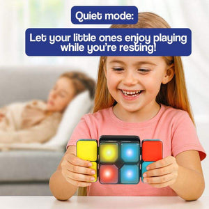 Smart Light Cube interactive STEM puzzle game with LED lights and colorful cube design