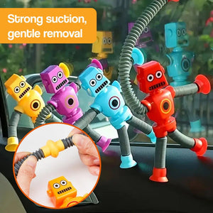 Colorful BendyBuddy stick-anywhere fidget toys with flexible suction cups for bending and creative play