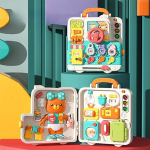 Busy Board Montessori Educational Toy for Infants