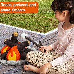 LittleCamp Plush Campfire Set – 100% Flame-Free Fun