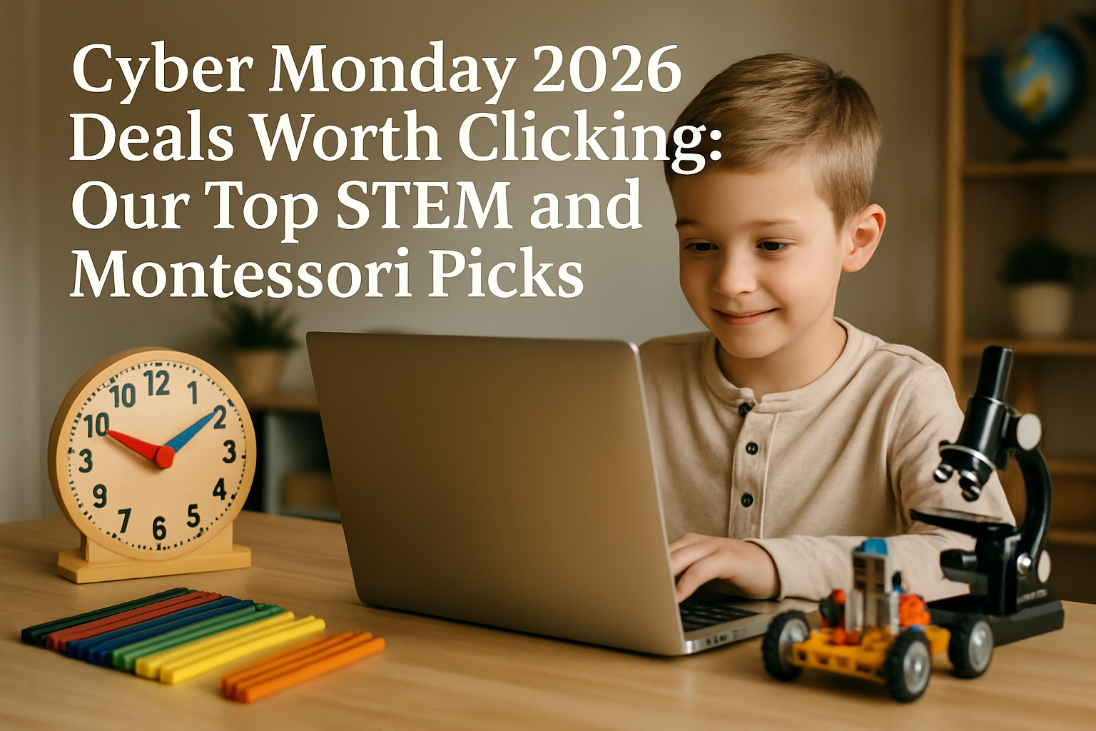 Cyber Monday 2026 Deals Worth Clicking: Our Top STEM and Montessori Picks
