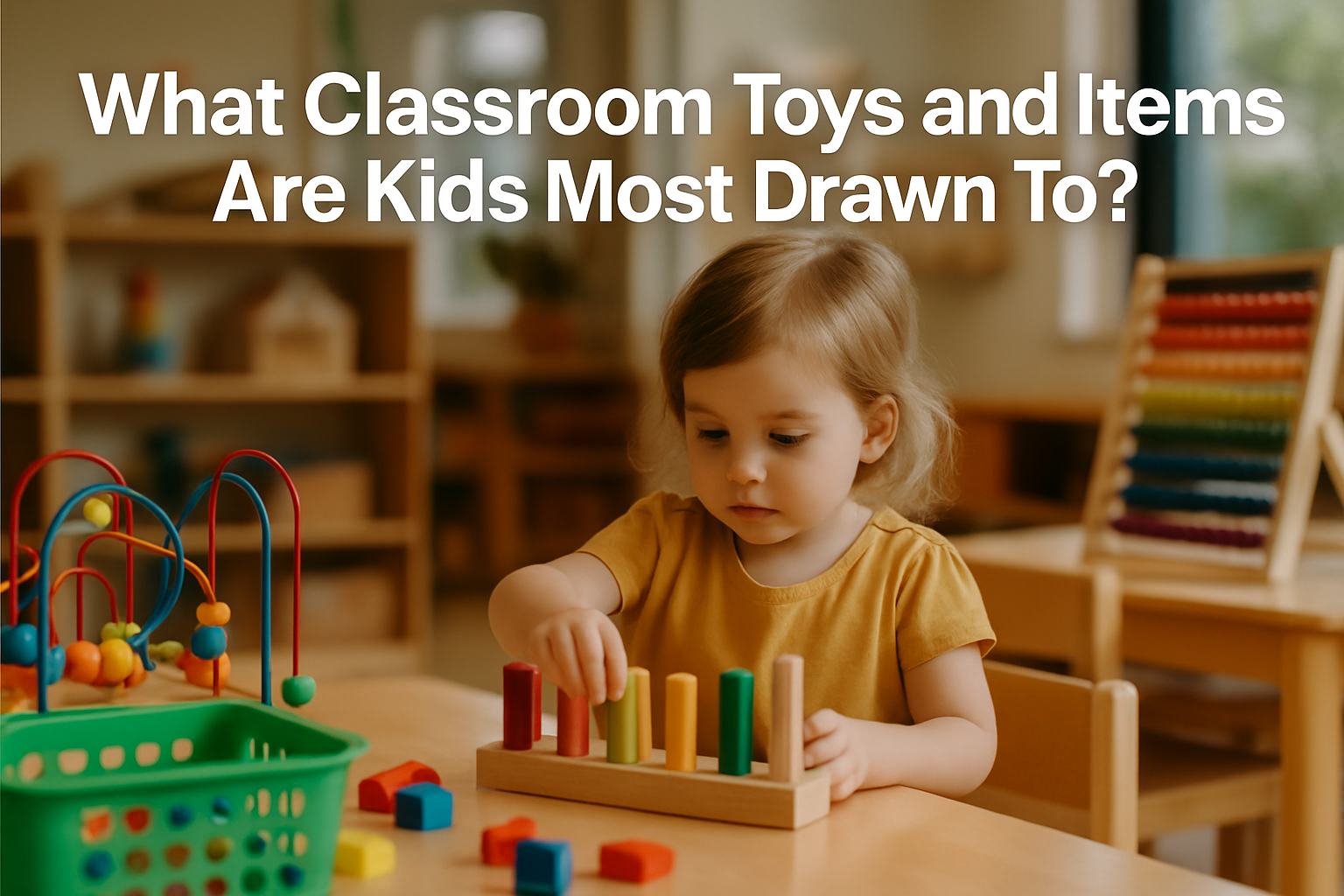 What Classroom Toys and Items Are Kids Most Drawn To?