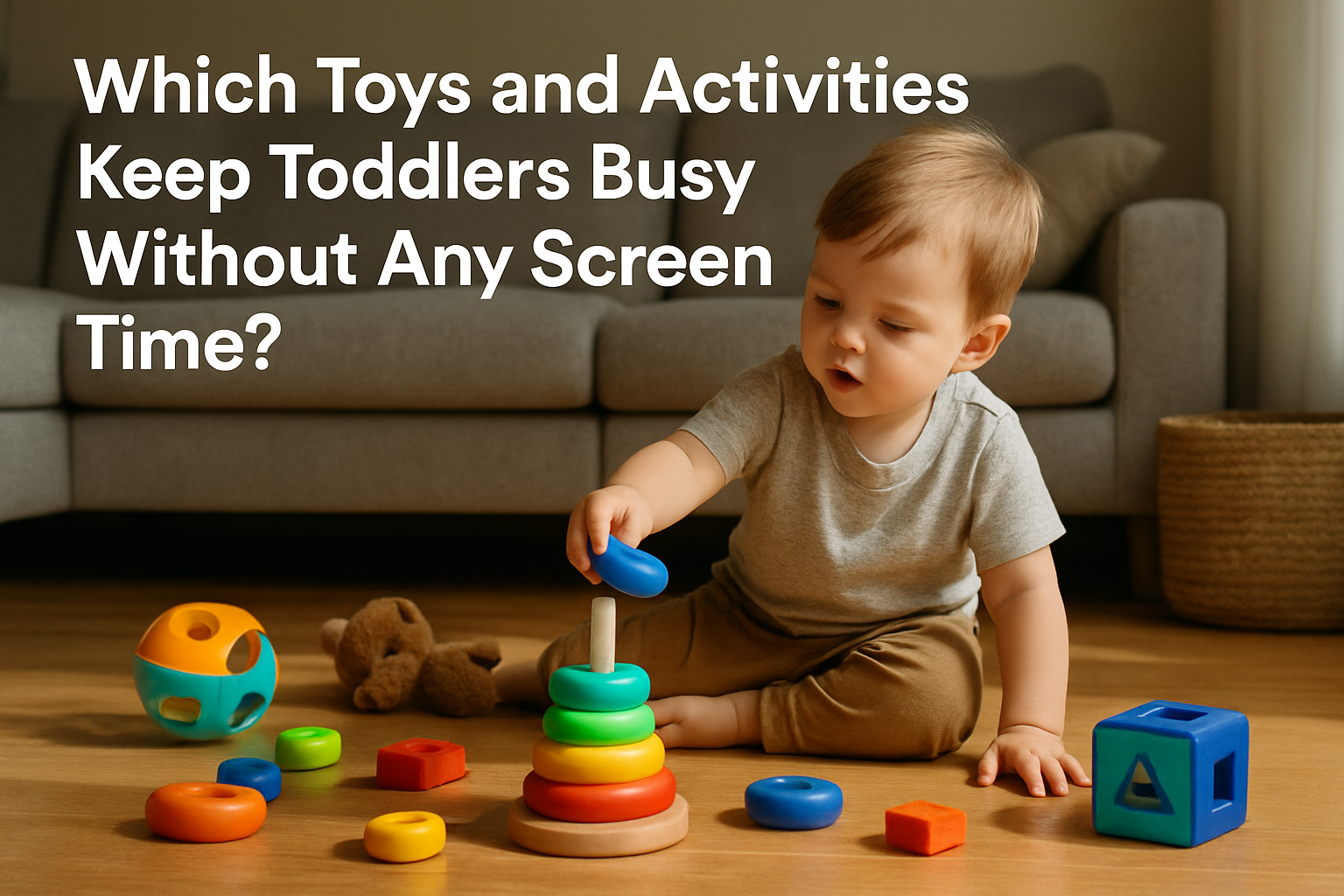Which Toys and Activities Keep Toddlers Busy Without Any Screen Time?