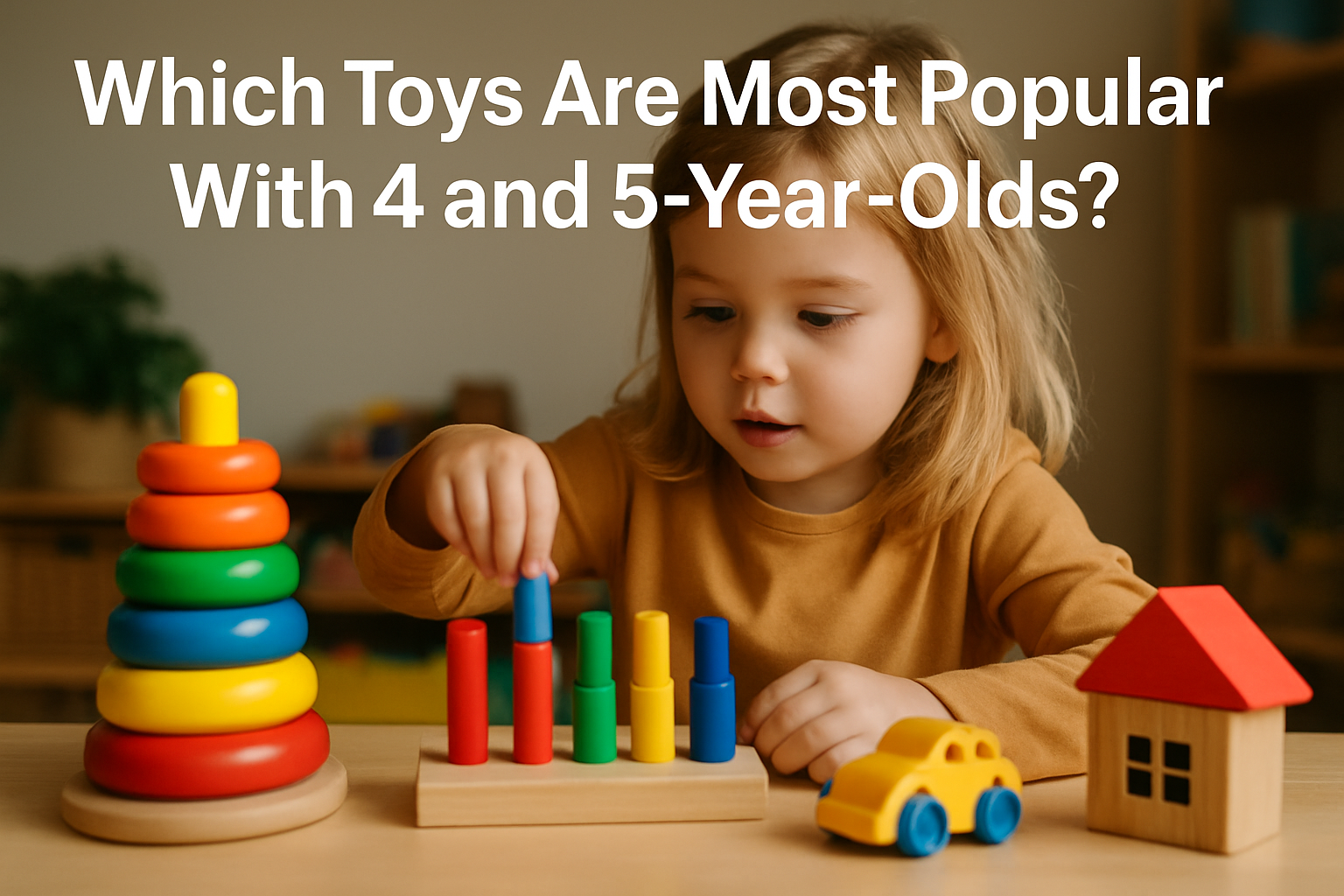 Which Toys Are Most Popular With 4 and 5-Year-Olds?