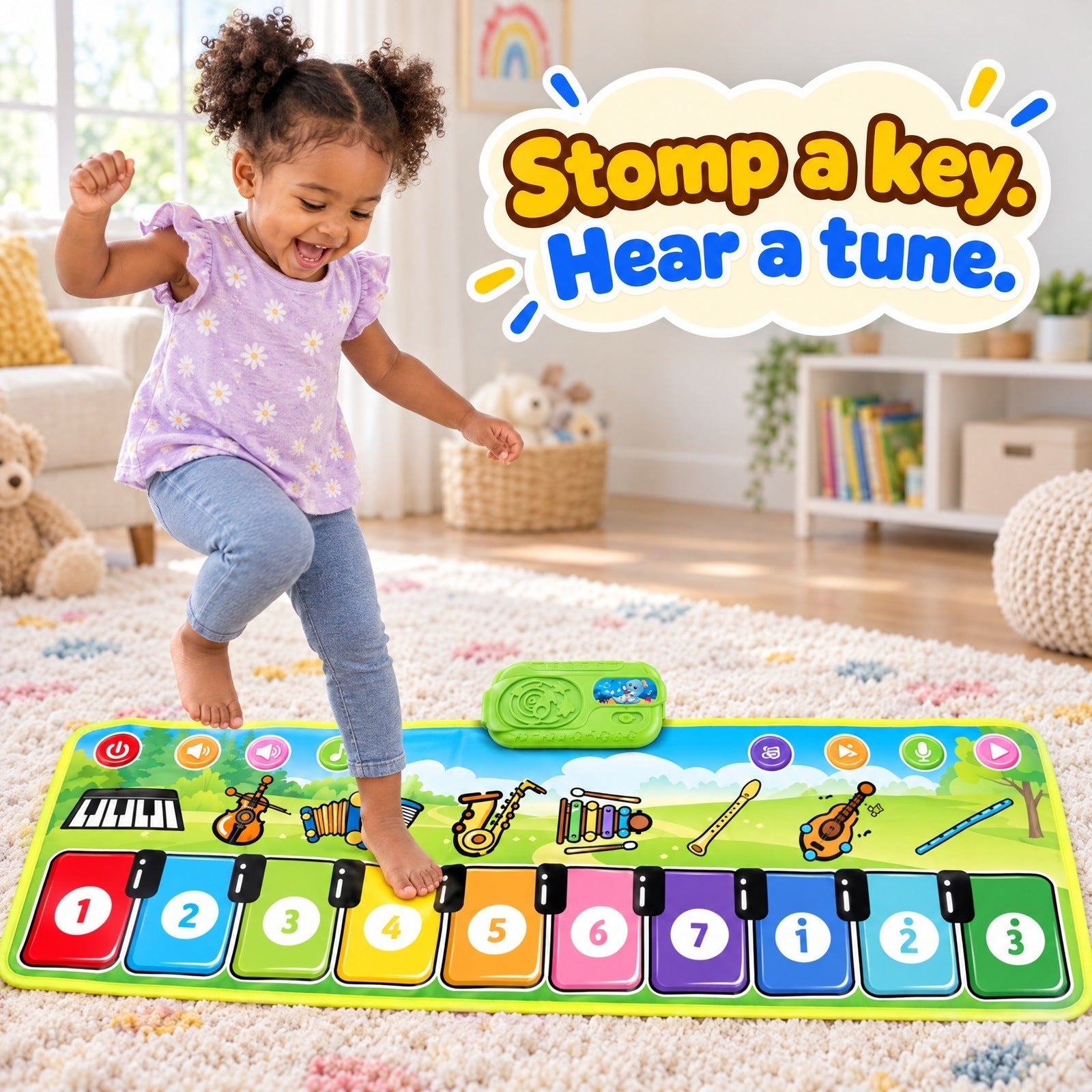 Step-On Piano Music Mat