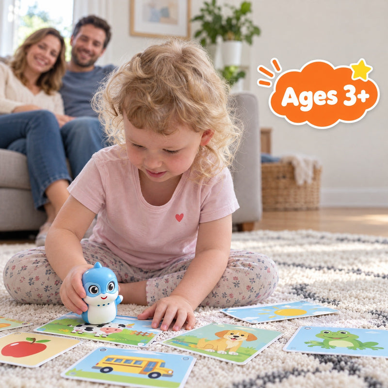 Little Dolphin Point-and-Read Learning Toy – for kids ages 3–5