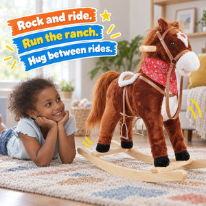 Plush Rocking Horse