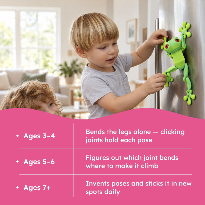 Poseable Magnetic Frog (view 7)