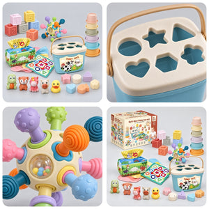 6-in-1 Soft Baby Learning Toy Set