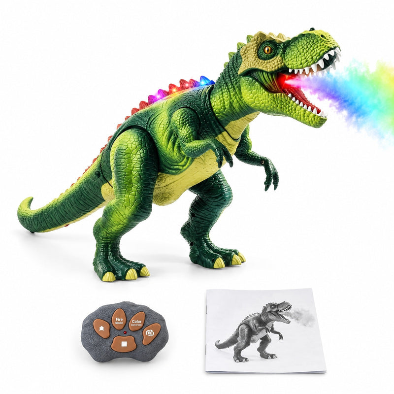 Remote Control Mist-Breathing T-Rex Dinosaur