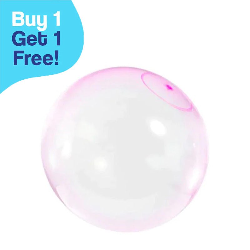 Giant Jelly Balloon Ball inflatable toy with buy one get one free offer, perfect for outdoor active play and pool parties.
