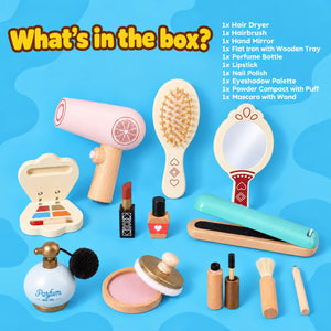 Wooden Pretend Play Makeup Set