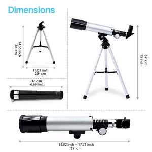 Kids 50mm Refractor Telescope with Case