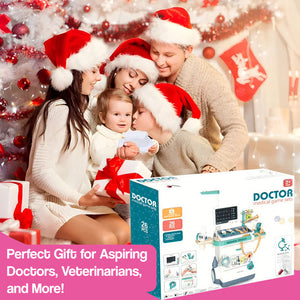 Little Doctor Adventure Play Pretend Kit for Kids