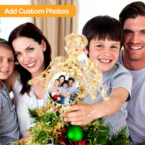 Customizable Wooden Keepsake Christmas Tree