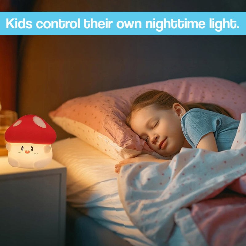 SleepyShroom Silicone Night Light