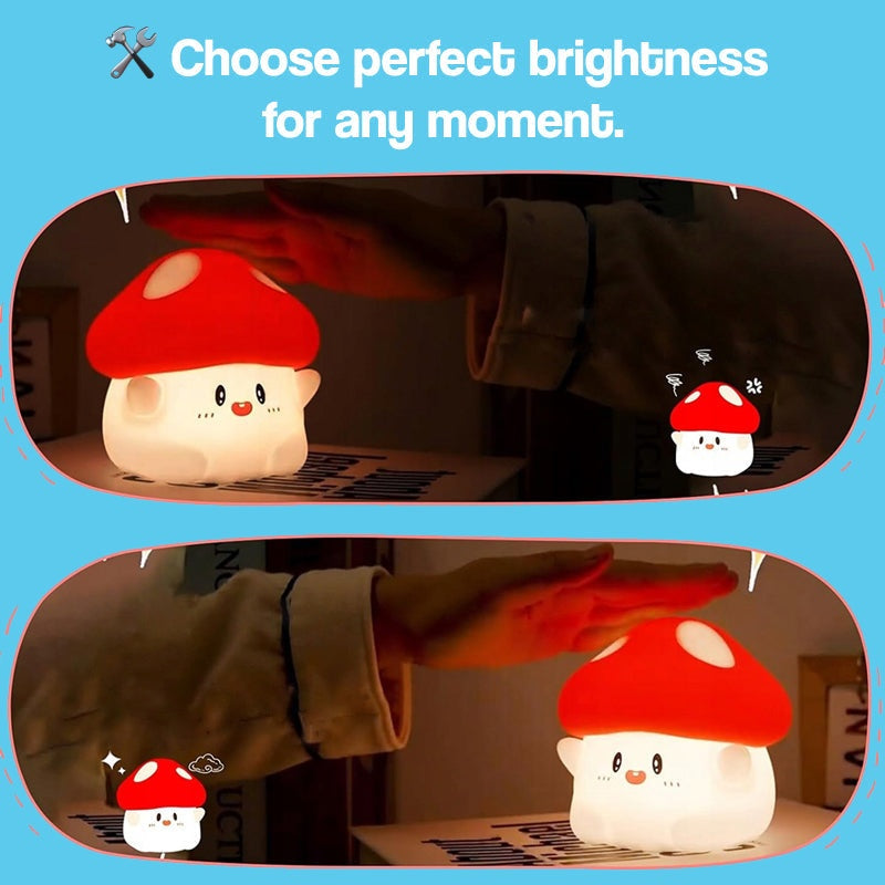 SleepyShroom Silicone Night Light