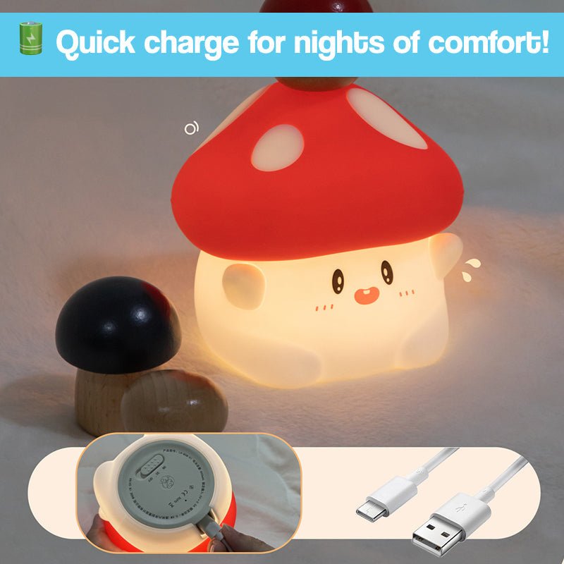 SleepyShroom Silicone Night Light