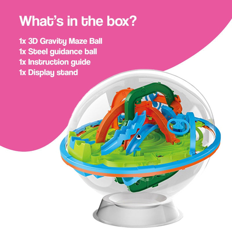 MindBender 3D Gravity Maze Ball Little Learners Toys mindbender-3d-gravity-maze-ball-little-learners-toys