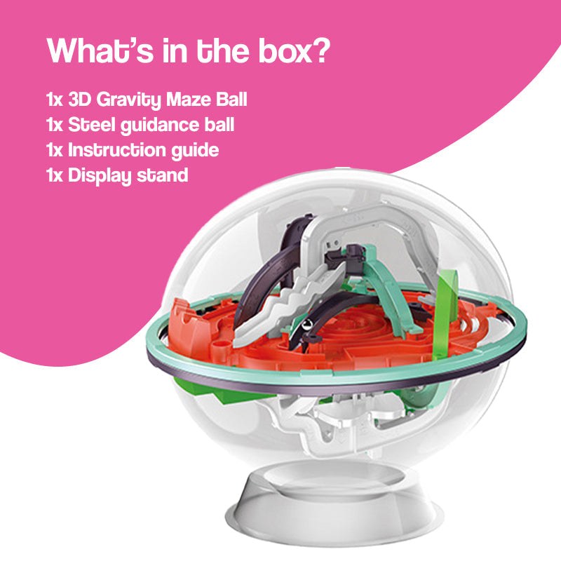 MindBender 3D Gravity Maze Ball