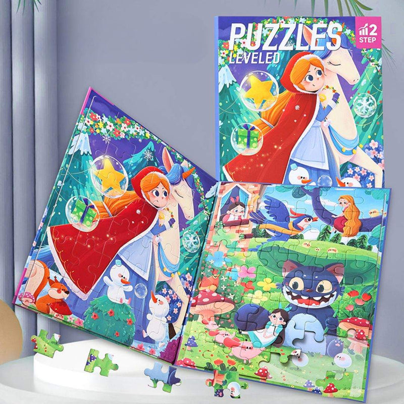 Advanced Magnetic Puzzle Book for Kids