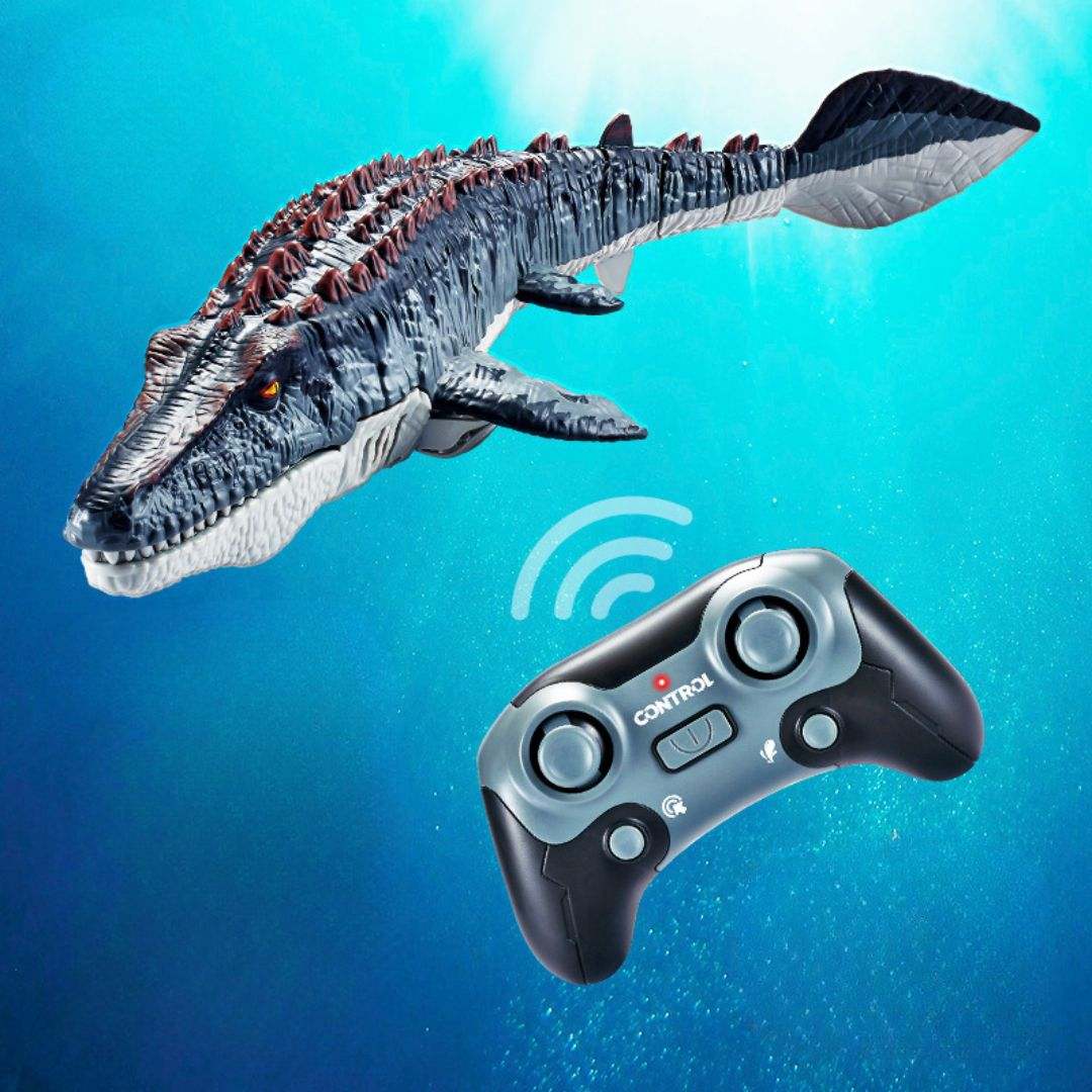 Remote Control Mosasaurus Toy Boat - Little Learners Toys