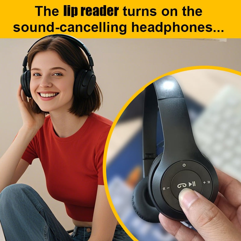 Lip Reading Party Interactive Game with Headphones