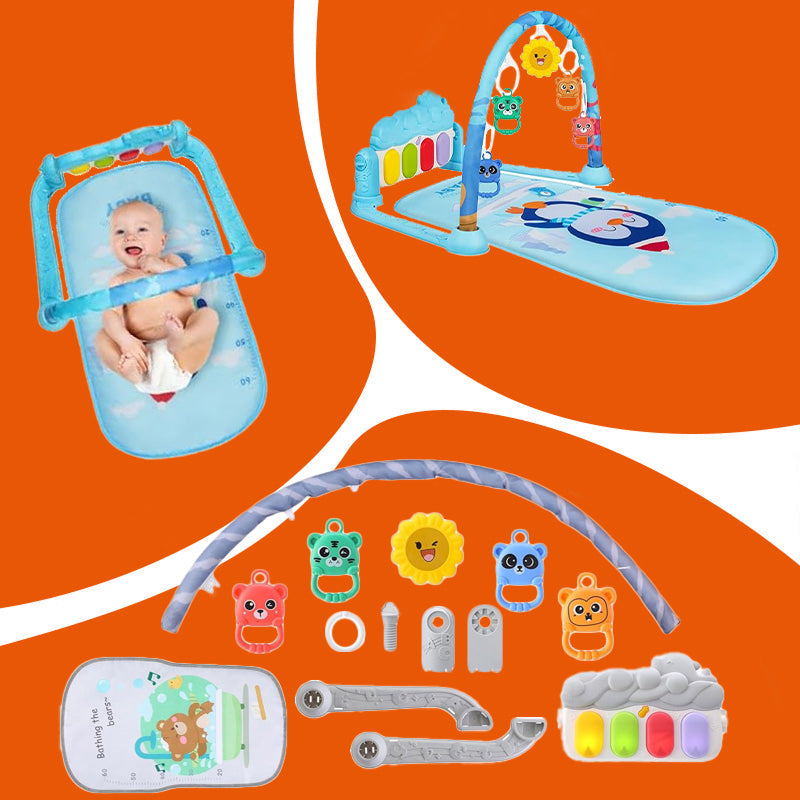 Baby Foot-Piano Fitness Rack for Newborns
