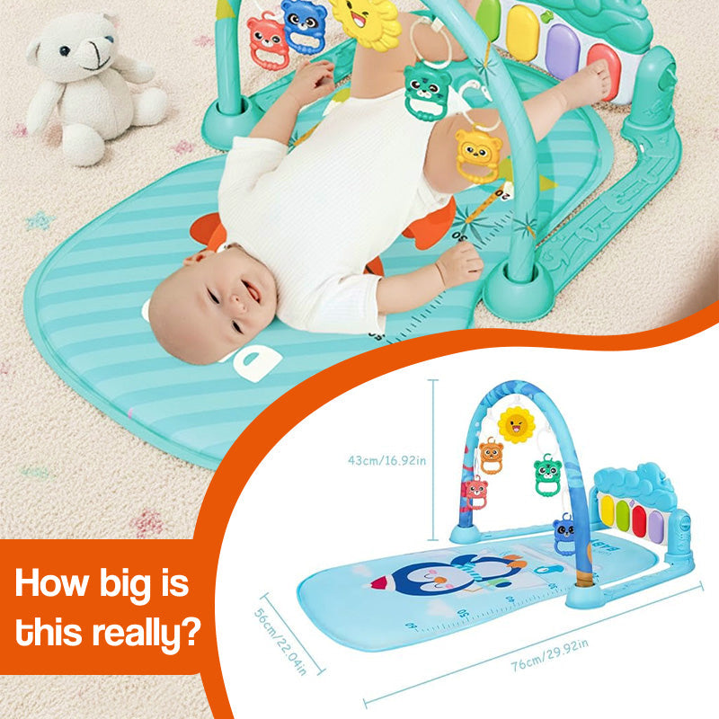 Baby Foot-Piano Fitness Rack for Newborns