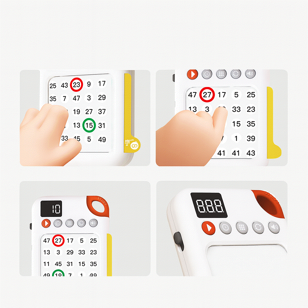 Schulte Grid Focus Training Machine for Kids