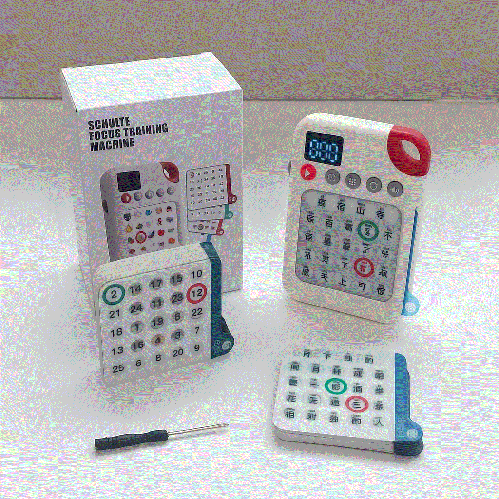 Schulte Grid Focus Training Machine for Kids