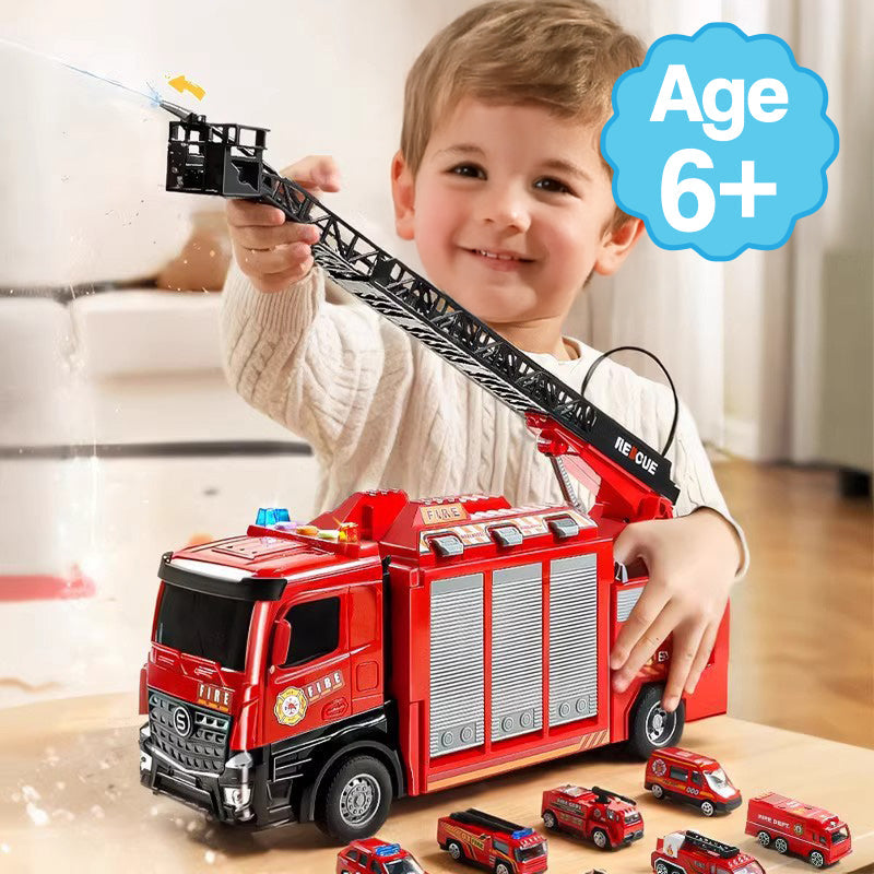 Mega Rescue Water Spray Truck Playset