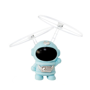 Astronaut Induction Flying Toy with LED Lights