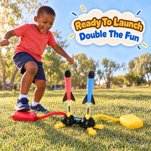 Dual Toy Rocket Launcher