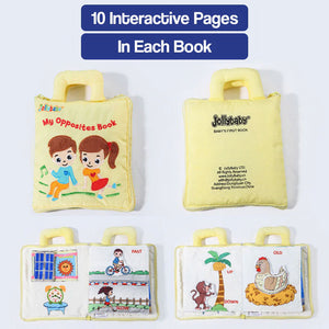 Quiet Books Interactive Learning Bundle (3-Piece Set)