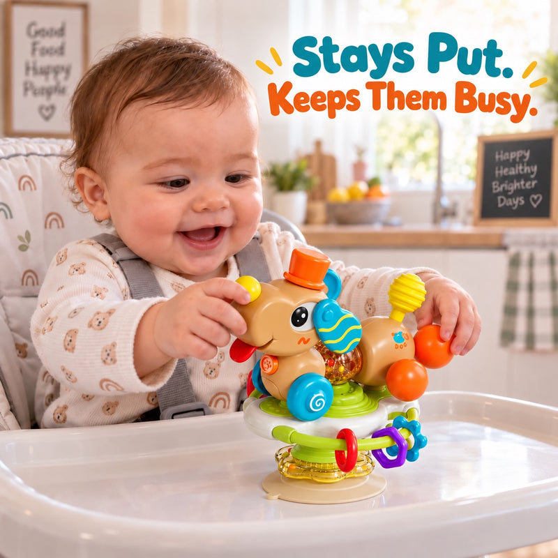 Suction Cup Puppy Sensory Toy