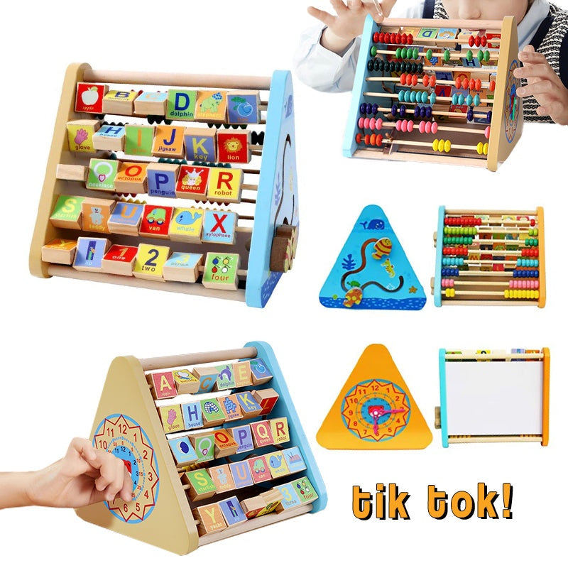 TOWO Centre activité bébé multijeux Montessori - Triangle ac TOWO Centre activité bébé multijeux Montessori - Triangle ac