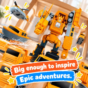 Click & Snap Magnetic Transformer Construction Set