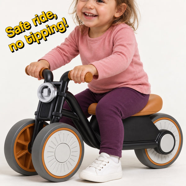 Tiny Biker Anti-Tip Light & Sound Motorcycle