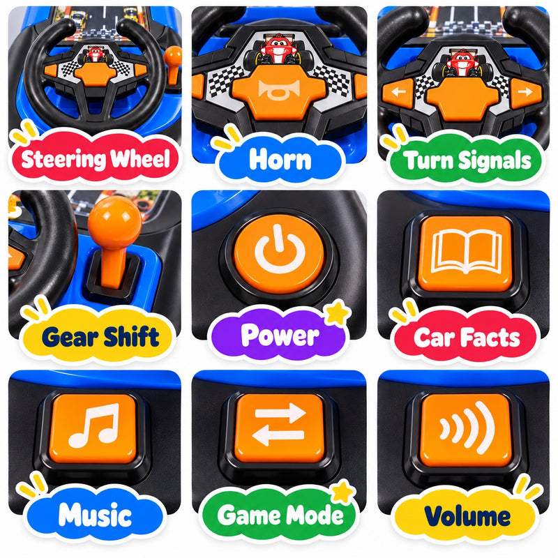 Turborace 2.0 Racing Game Console