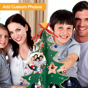 Customizable Wooden Keepsake Christmas Tree