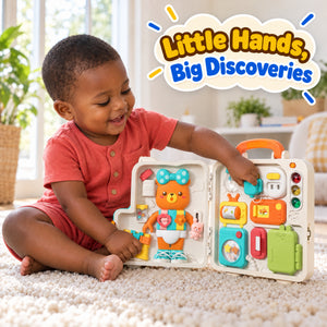 Busy Board Montessori Educational Toy for Infants