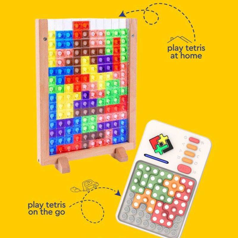 Natureich Puzzle In Legno Forme Geometriche – 11 Pezzi – Gioco Montessori Per Bambini 4+ Anni