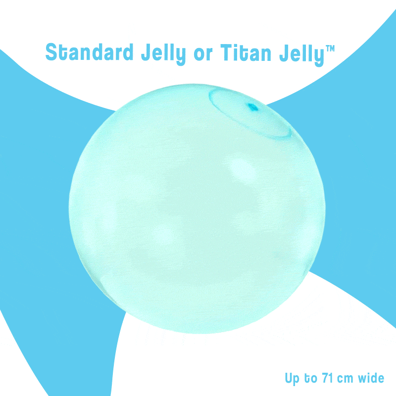 Giant Jelly Balloon Ball inflatable outdoor toy for kids, durable and reusable, perfect for active play and parties