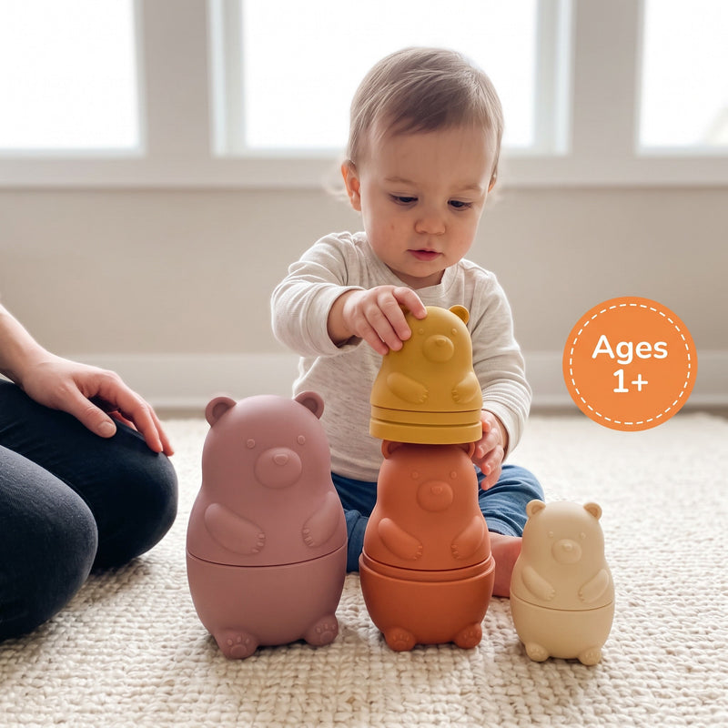 Silicone Nesting Bears