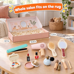 Wooden Pretend Play Makeup Set